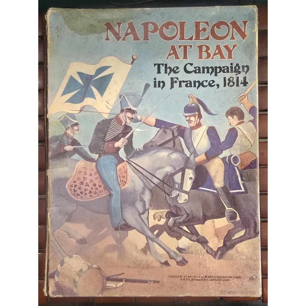 Napoleon at Bay Avalon Hill Napoleonic Wargame 1983 Complete Unpunched w/ Extras